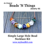 Boho Beaded Adjustable Necklace Kit