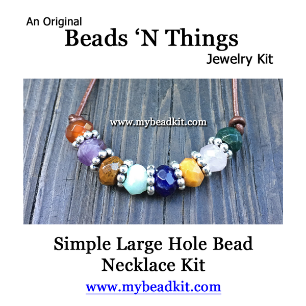 Boho Beaded Adjustable Necklace Kit –