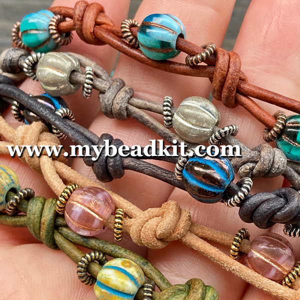 Leather jewelry 2025 making kit