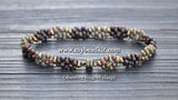 NEW! Berry Bead Bracelet Kit - Matte Brown Iris