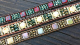 Sparkle & Shine! Tile Bead Wrap Bracelet Kit with Seed Beads & Crystals (Bronze Shadow)