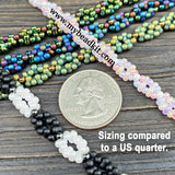 Berry Bead Bracelet Kit - Matte Khaki Green Patina