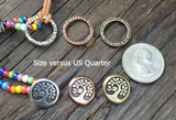 Boho Fiesta Bracelet Kit - Seed Beads and Leather Bracelet - Boho Style