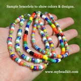SALE! Discontinued - Anklet Kit - Opaque Rainbow