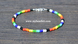 SALE! Discontinued - Anklet Kit - Opaque Rainbow